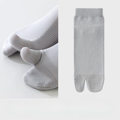 Women’s Two-Toe Tabi Ankle Socks – Comfortable Everyday Essential - 3 Pairs