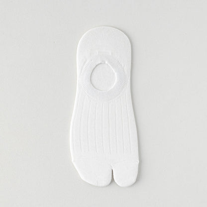 Women’s Cotton Tabi No Show Socks - 3 Pairs