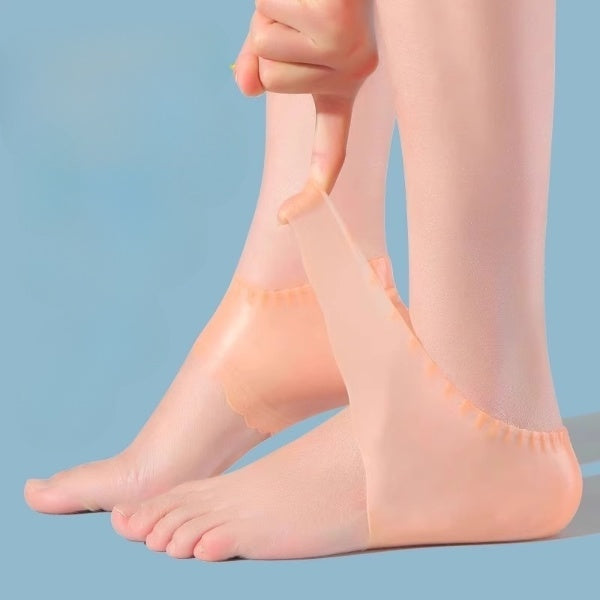 Ultra-Thin Silicone Heel Protectors - 3 Pairs