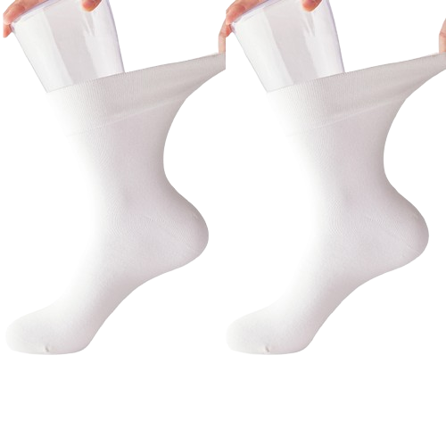 Loose Top Diabetic Socks – Extra Wide Fit - 2 Pairs