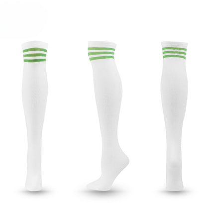 Over The Knee Long Stockings Cosplay Socks Stripe Women - 3 Pairs